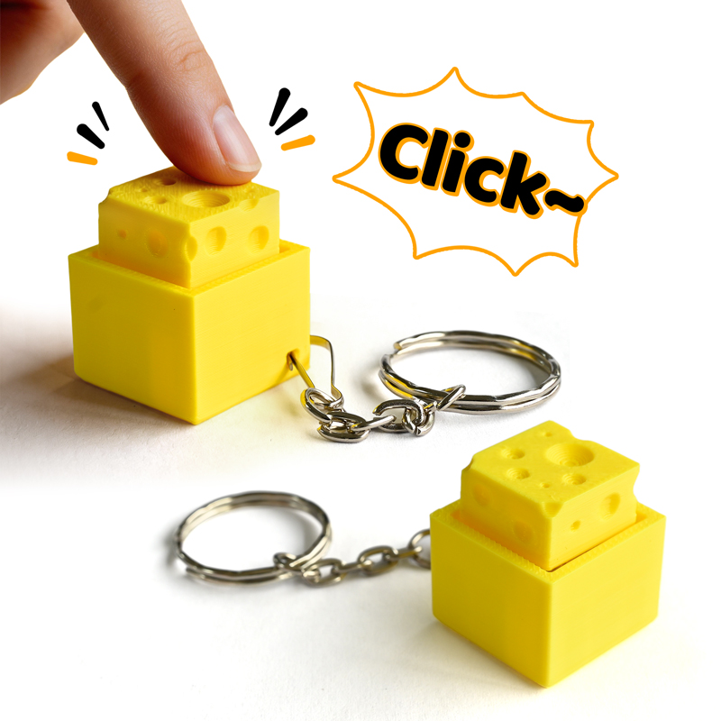 3D Printing Toys - Portachiavi 3D Stampato a Forma di