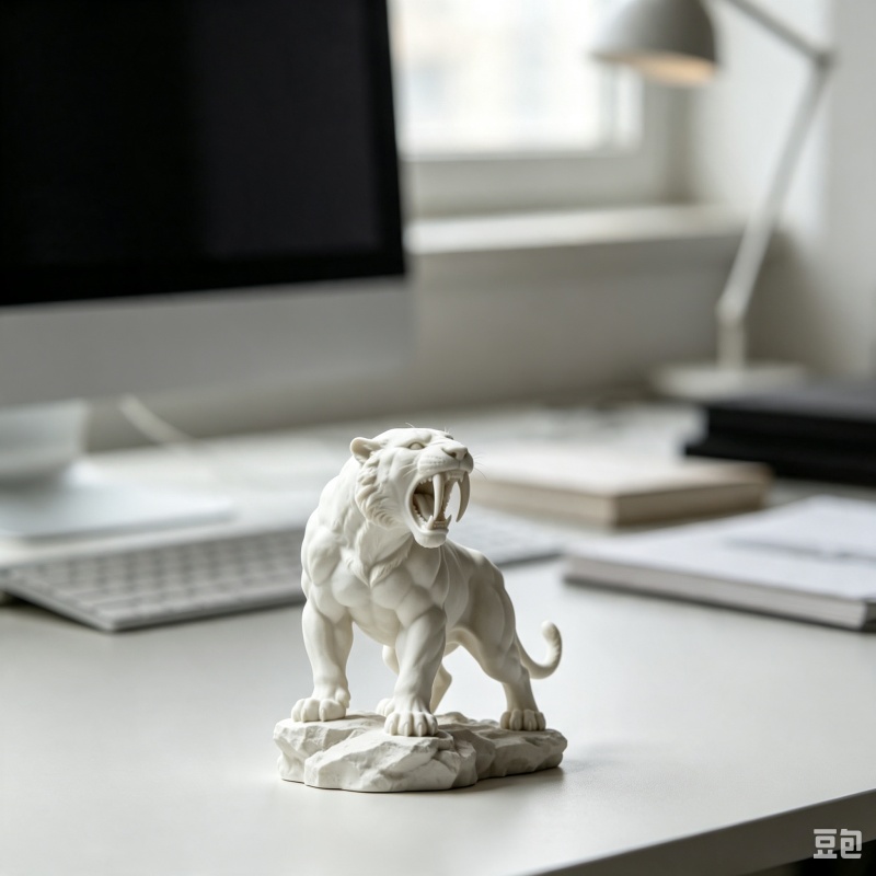 3D Printing Tooth - Figurina di Tigre a Denti a