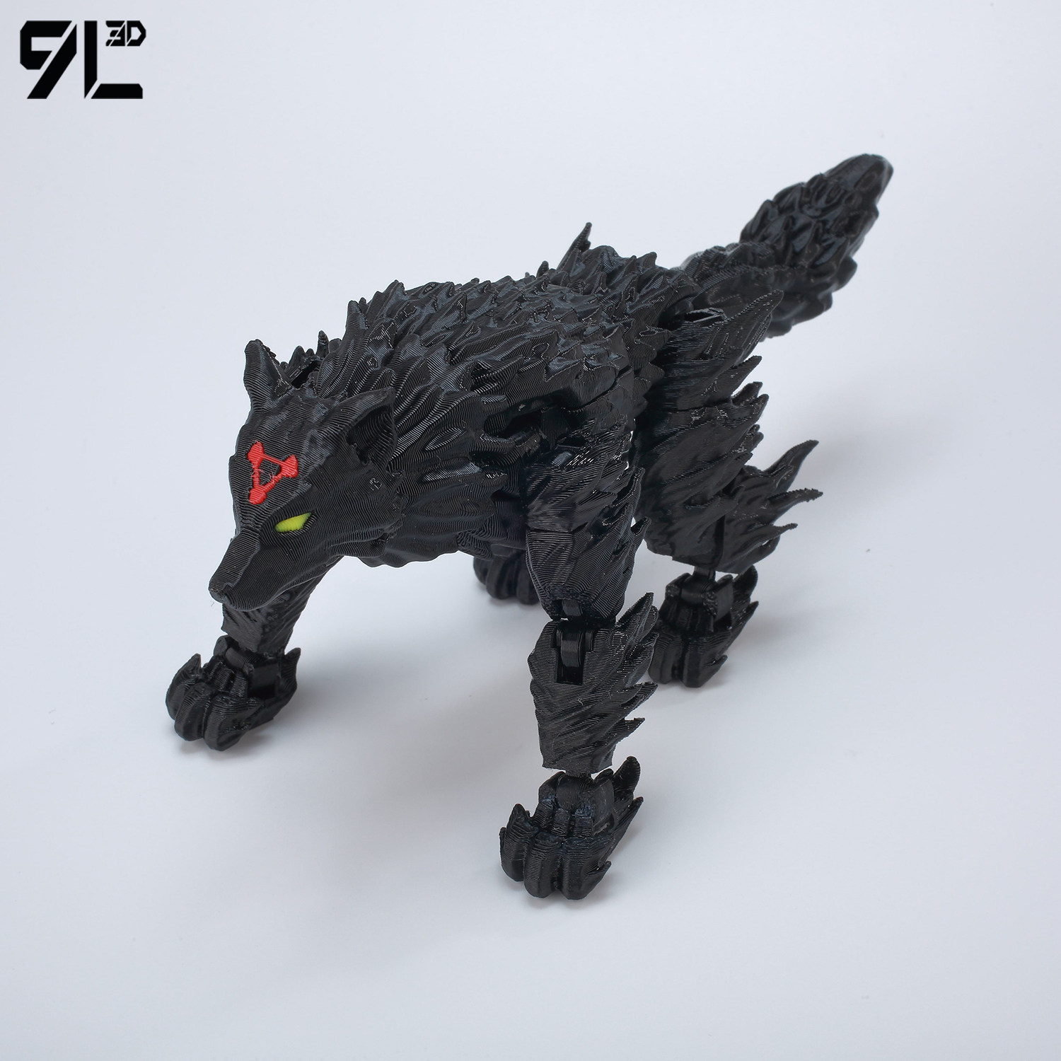 3D Printing Toys - 9L3D Lucky13 Dummy13 Action Figure Stampata