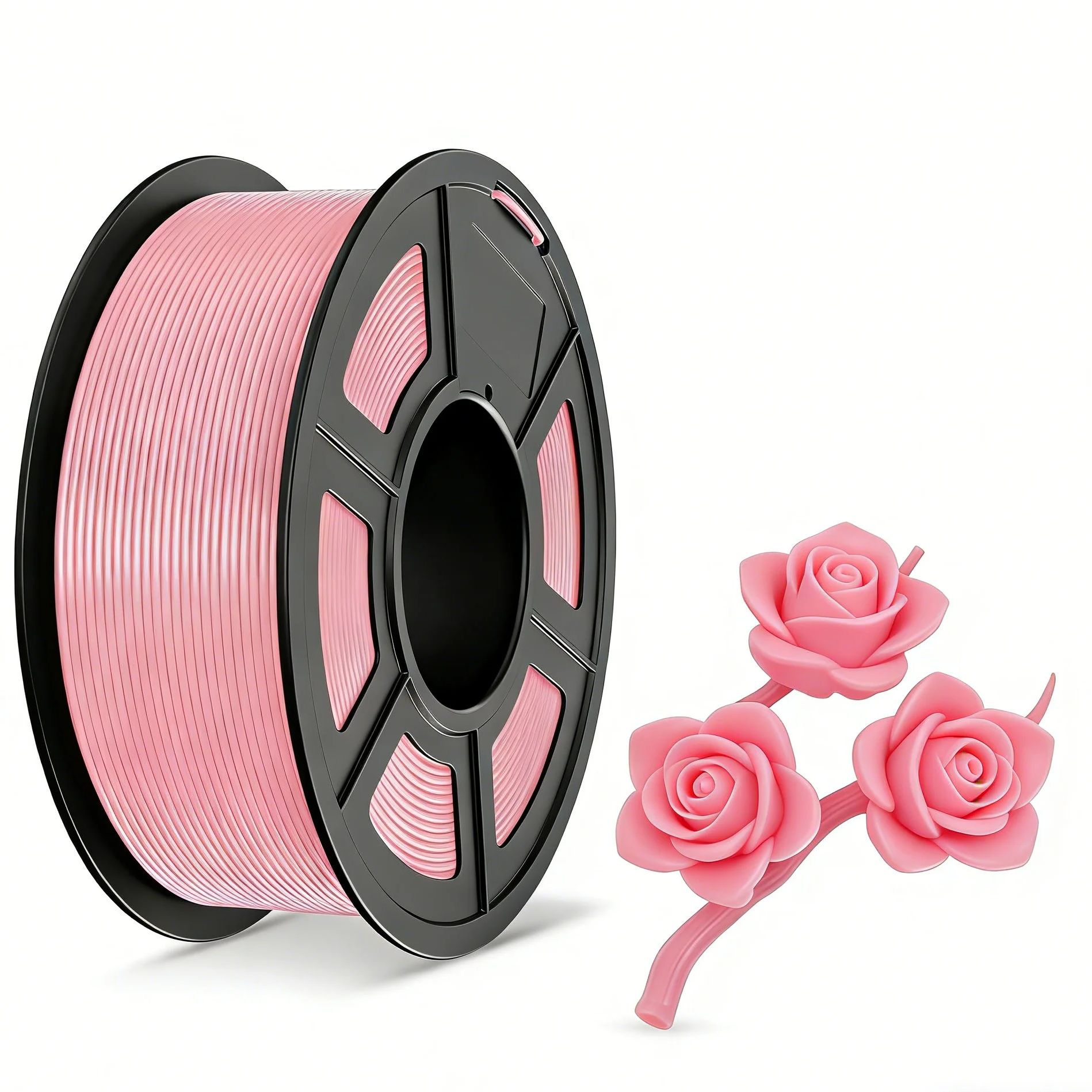 Pla Filament 1.75Mm - Filamento TPU Rosa per Stampante 3D,