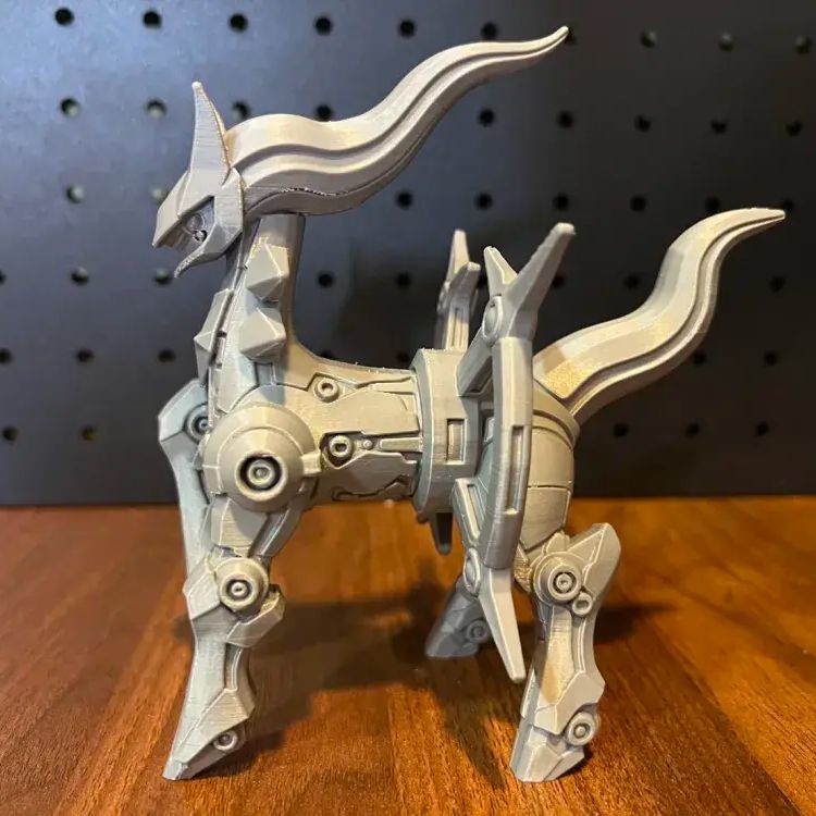 3D Printing Toys - Modellino Pokémon Arceus 3D Stampato, Stile