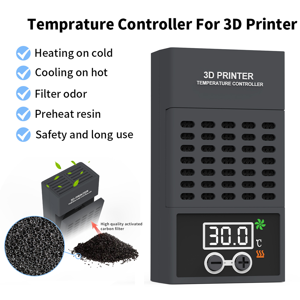 3D Printing Creality - Mini riscaldatore per ELEGOO,ANYCUBIC,CREALITY LCD DLP