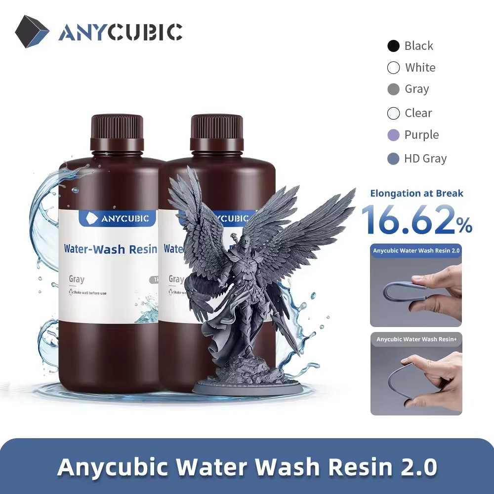 3D Printing House Machine - ANYCUBIC Resina per lavaggio ad acqua