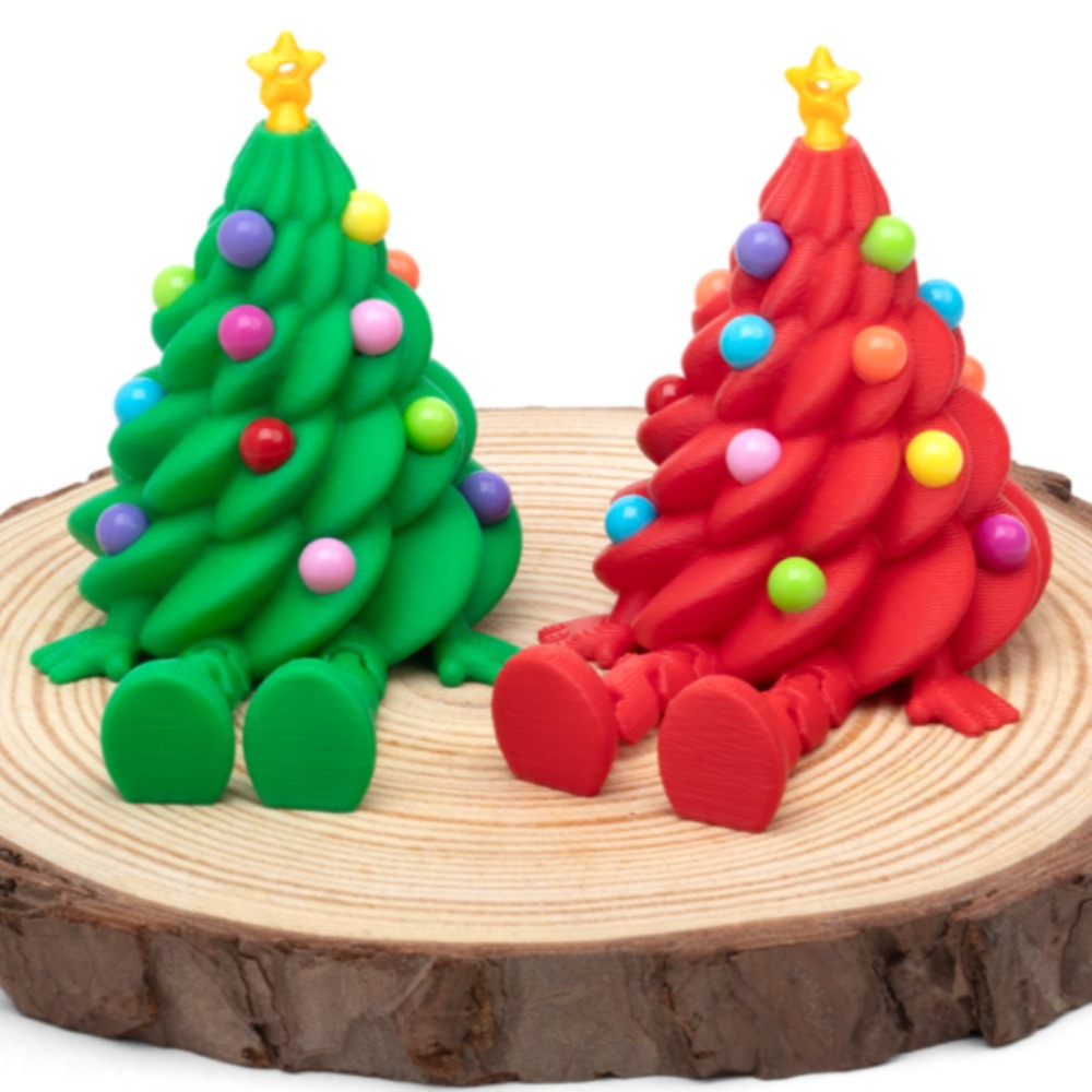 3D Printing Xmas - Figure di Albero di Natale Stampate