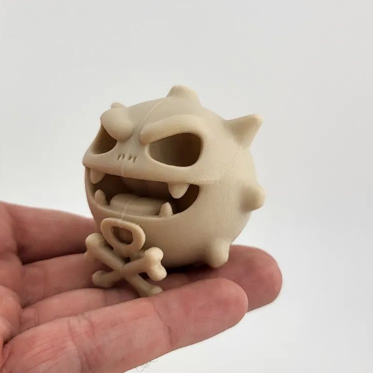 3D Printing Toys - Modellino Pokémon Fossile Scheletrico Stampato in