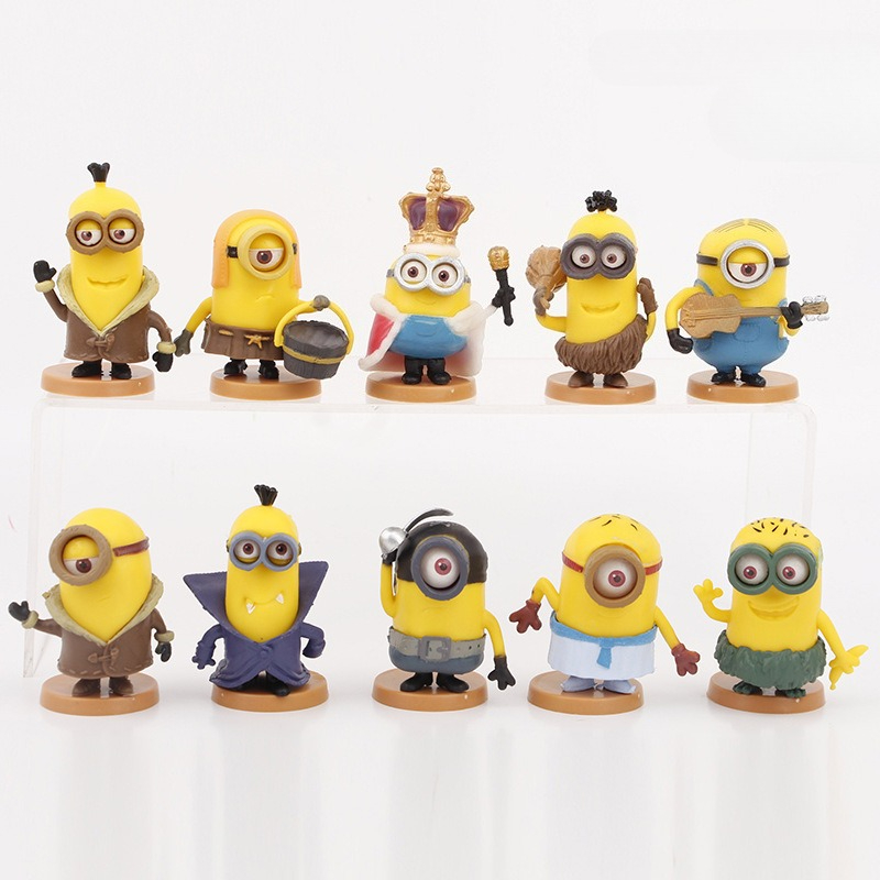 3D Printing Toys - Nuovo Set di 10 Simpatiche Statuette