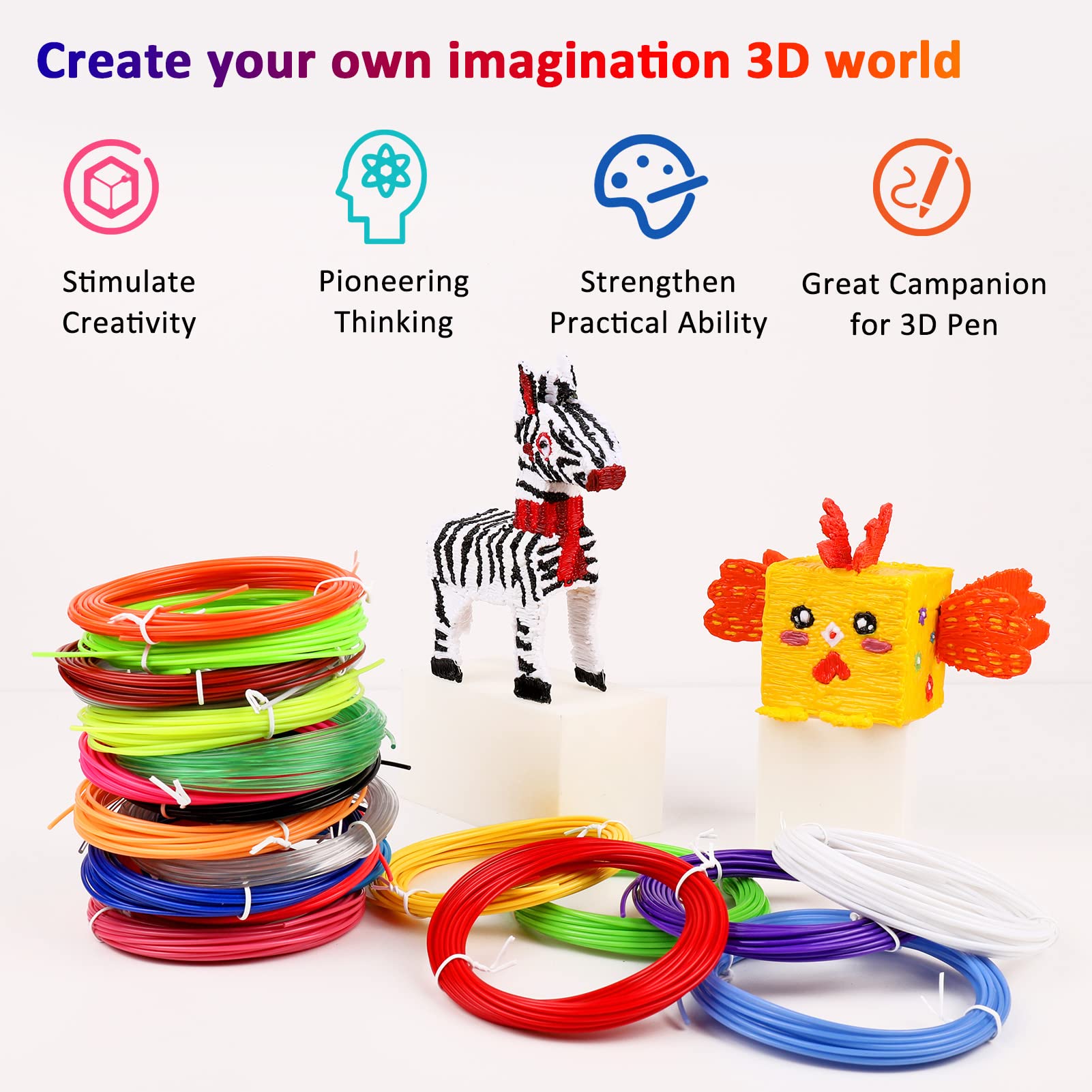Filamento PLA 40/32/30 colori  - Pla Filament 1.75Mm recensione e prezzo