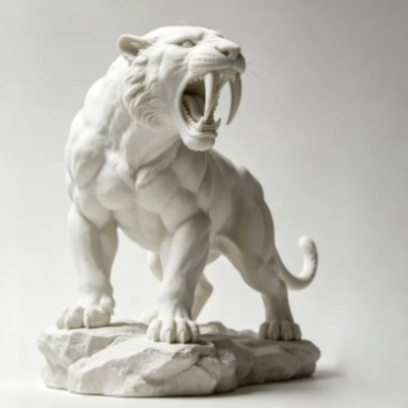 Figurina di Tigre a Denti a Sc - 3D Printing Tooth recensione e prezzo