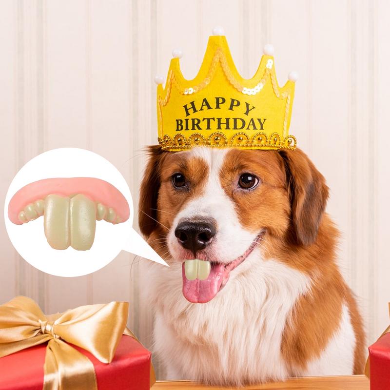 Pet CorgiDog denti finti gioca - 3D Printing Tooth recensione e prezzo
