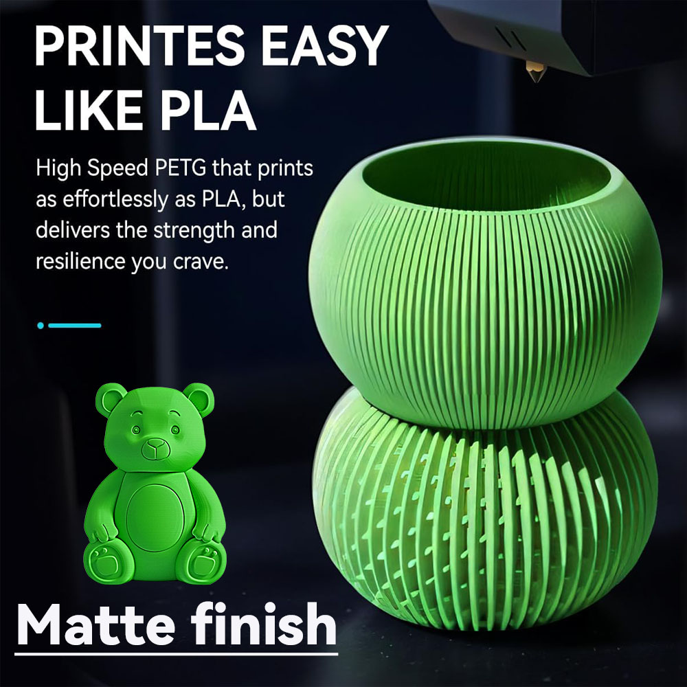 Filamento 3D PETG opaco ad alt - Pla Filament 1.75Mm recensione e prezzo