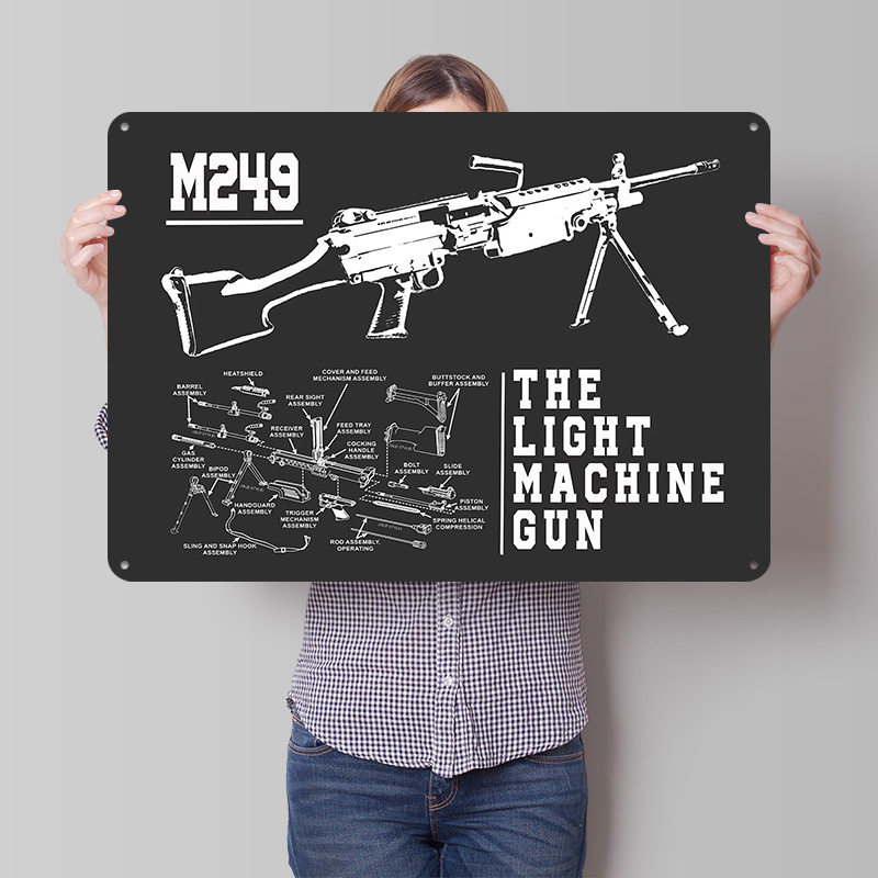 M249 The Light Machine Gun - P - 3D Printing House Machine recensione e prezzo