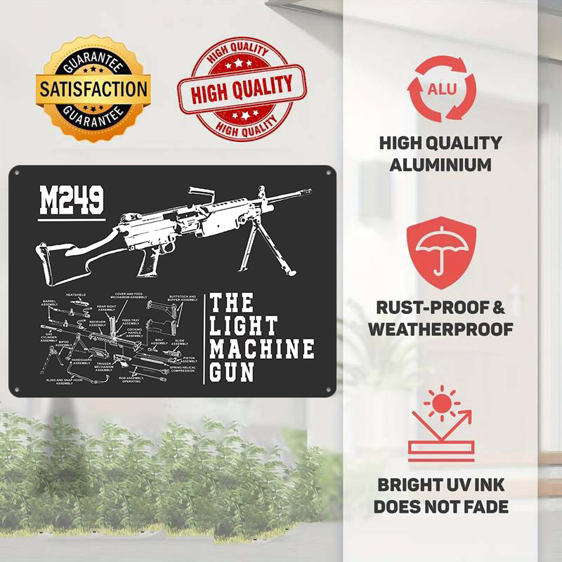 M249 The Light Machine Gun - P - 3D Printing House Machine recensione e prezzo