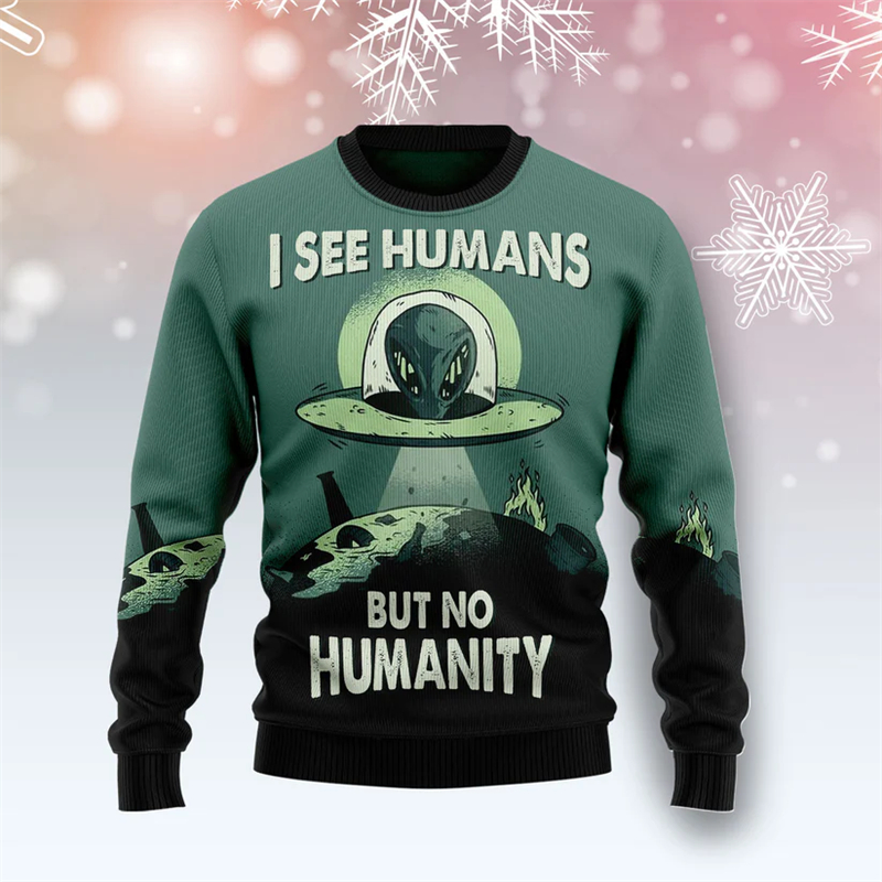 Divertente Alien Graphic Brutt - 3D Printing Xmas recensione e prezzo