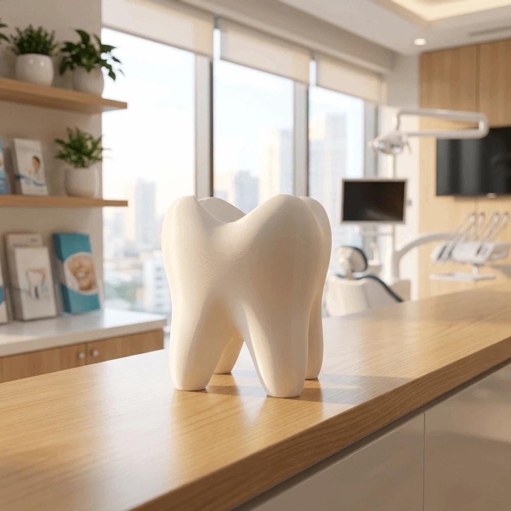 Portaspazzolino Multifunzional - 3D Printing Tooth recensione e prezzo