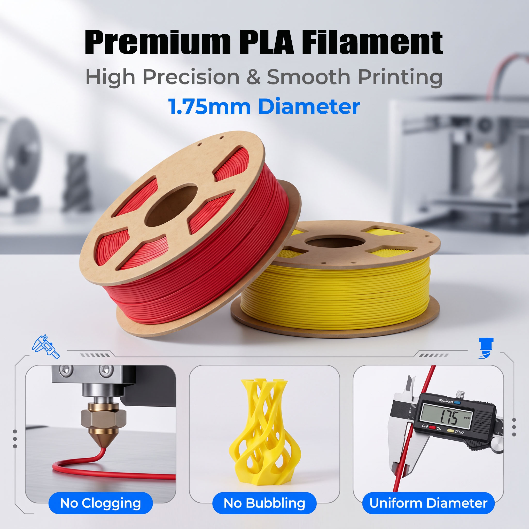 Filamento PLA 4 Colori 1.75mm  - Pla Filament 1.75Mm recensione e prezzo