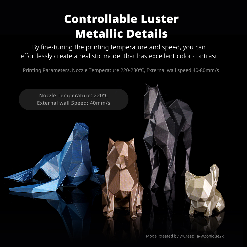 ANYCUBIC Filamento Metallico 4 - Pla Filament 1.75Mm recensione e prezzo