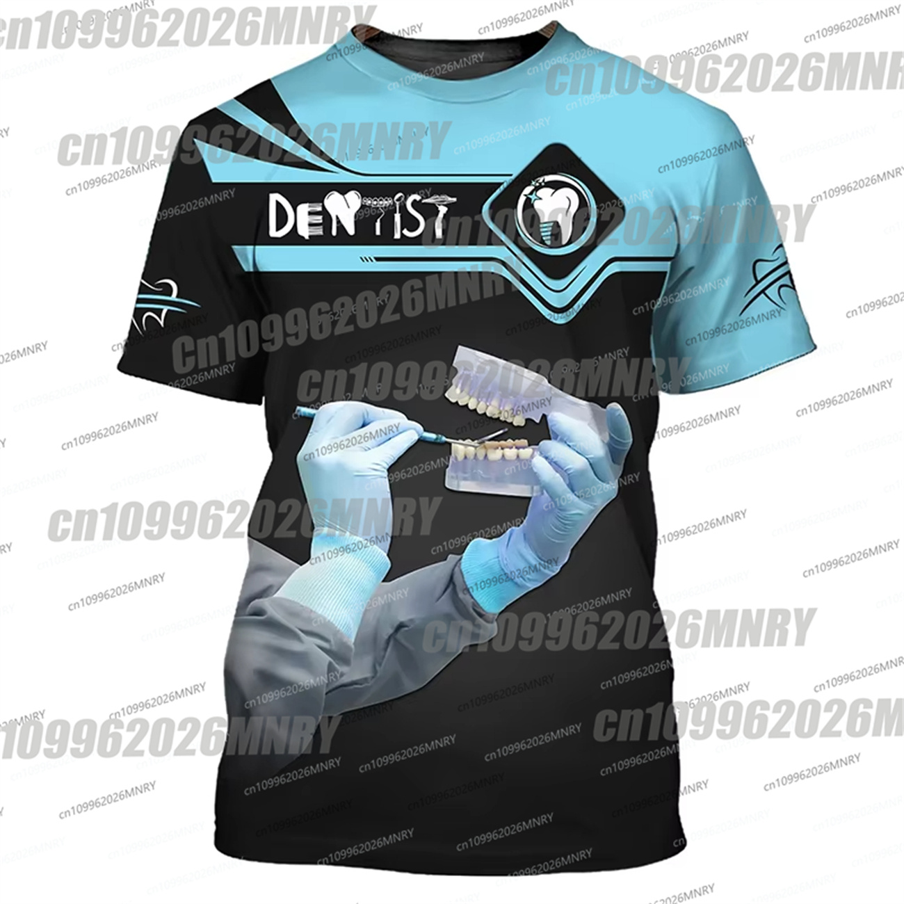 T-shirt da uomo con stampa 3D  - 3D Printing Tooth recensione e prezzo