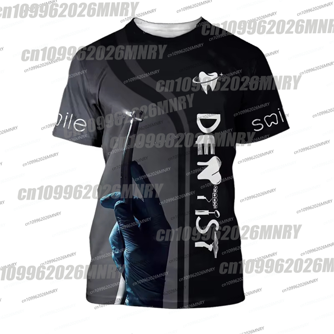 T-shirt da uomo con stampa 3D  - 3D Printing Tooth recensione e prezzo