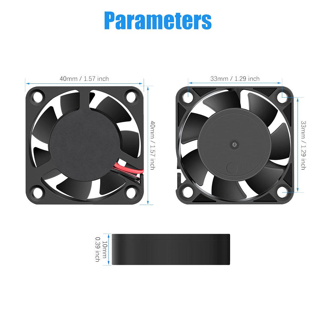 Dispositivo di raffreddamento  - Cooling Fan 40Mm 3D recensione e prezzo