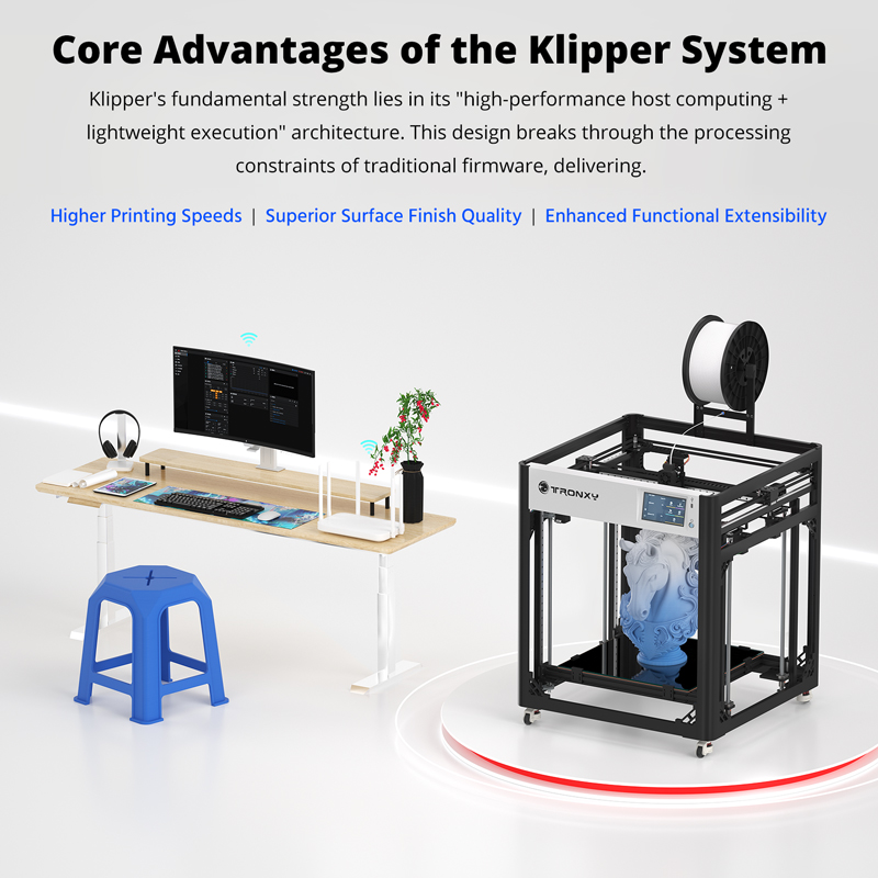 Stampante 3D VEHO 600 PRO V3 a - 3D Printing Klipper recensione e prezzo